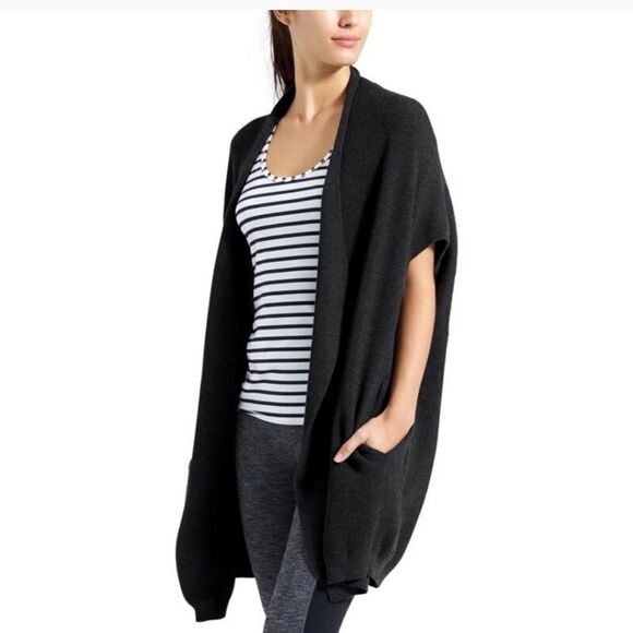 Athleta restful cacoon sweater wrap XXS - Picture 1 of 4